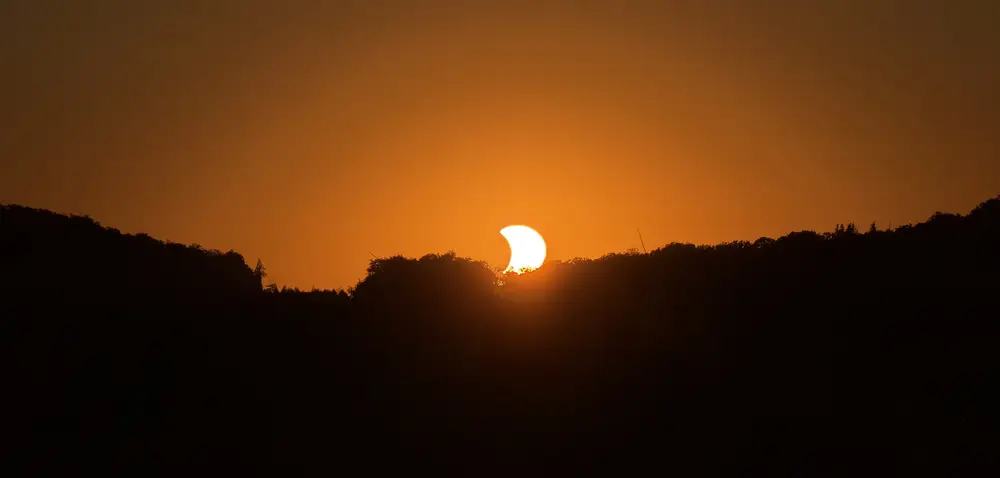 Sonnenuntergang Handy